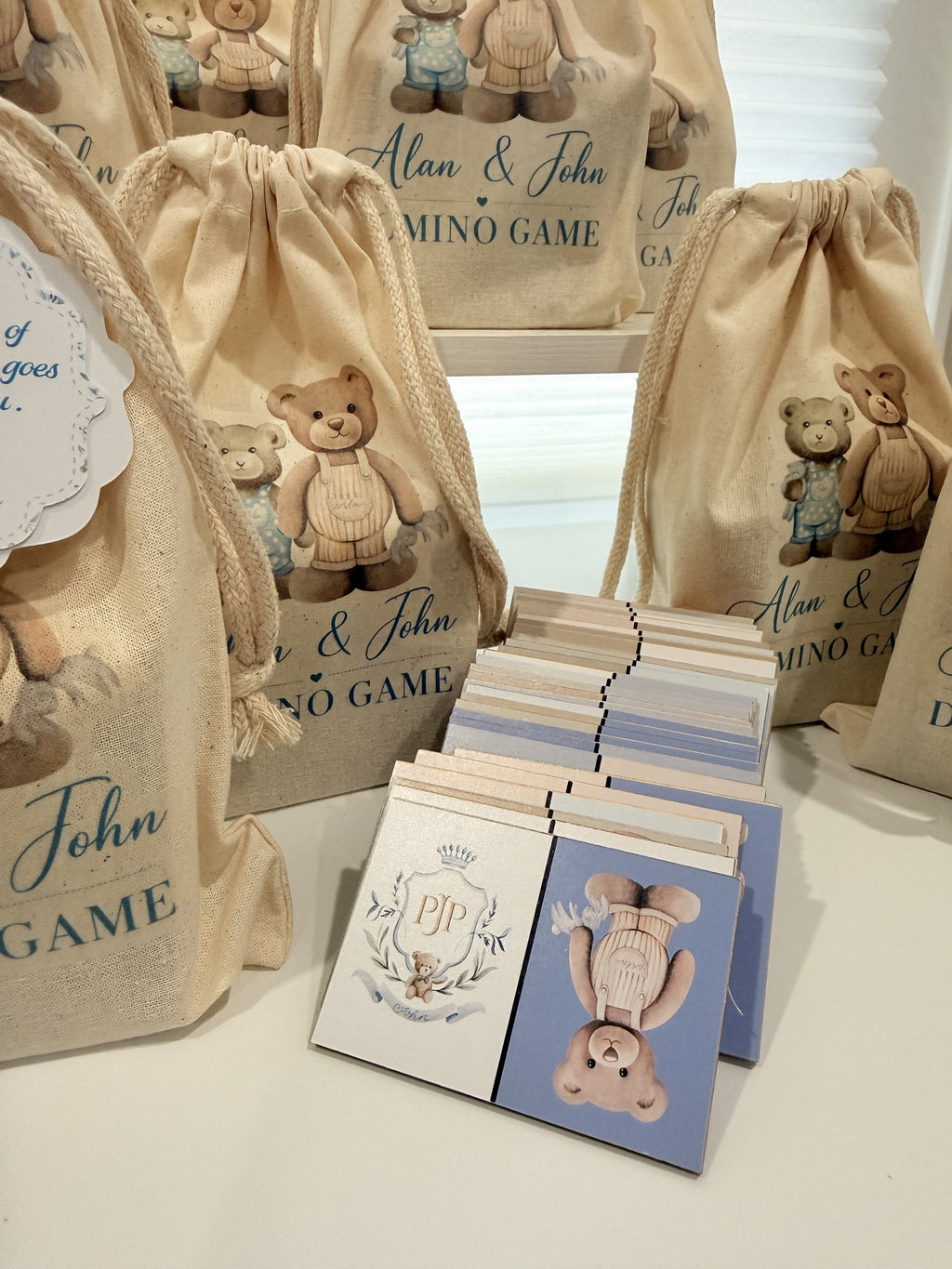 Personalized Domino Game - Kids Party Favor