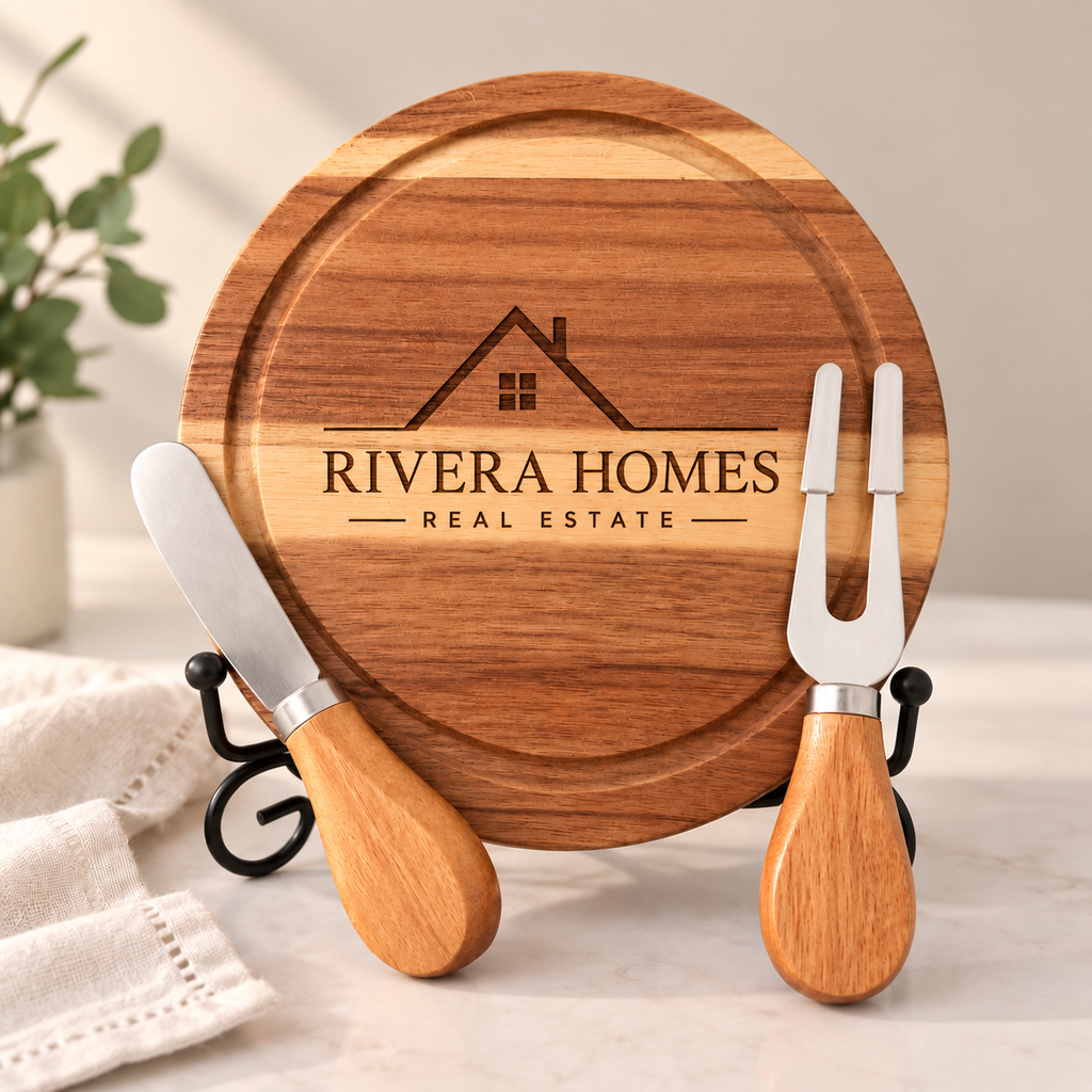 Personalized Mini Serving Board Gift Set
