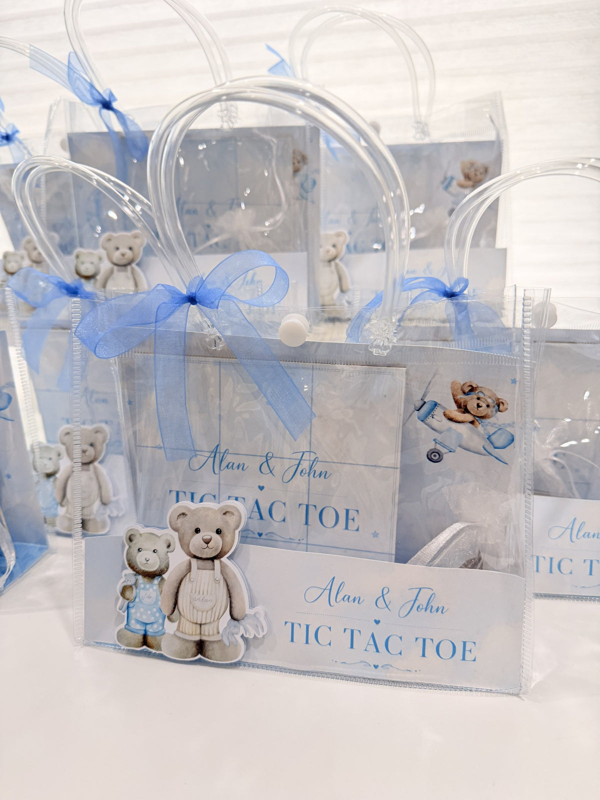 Personalized Tic Tac Toe Game - Kids Party Favor
