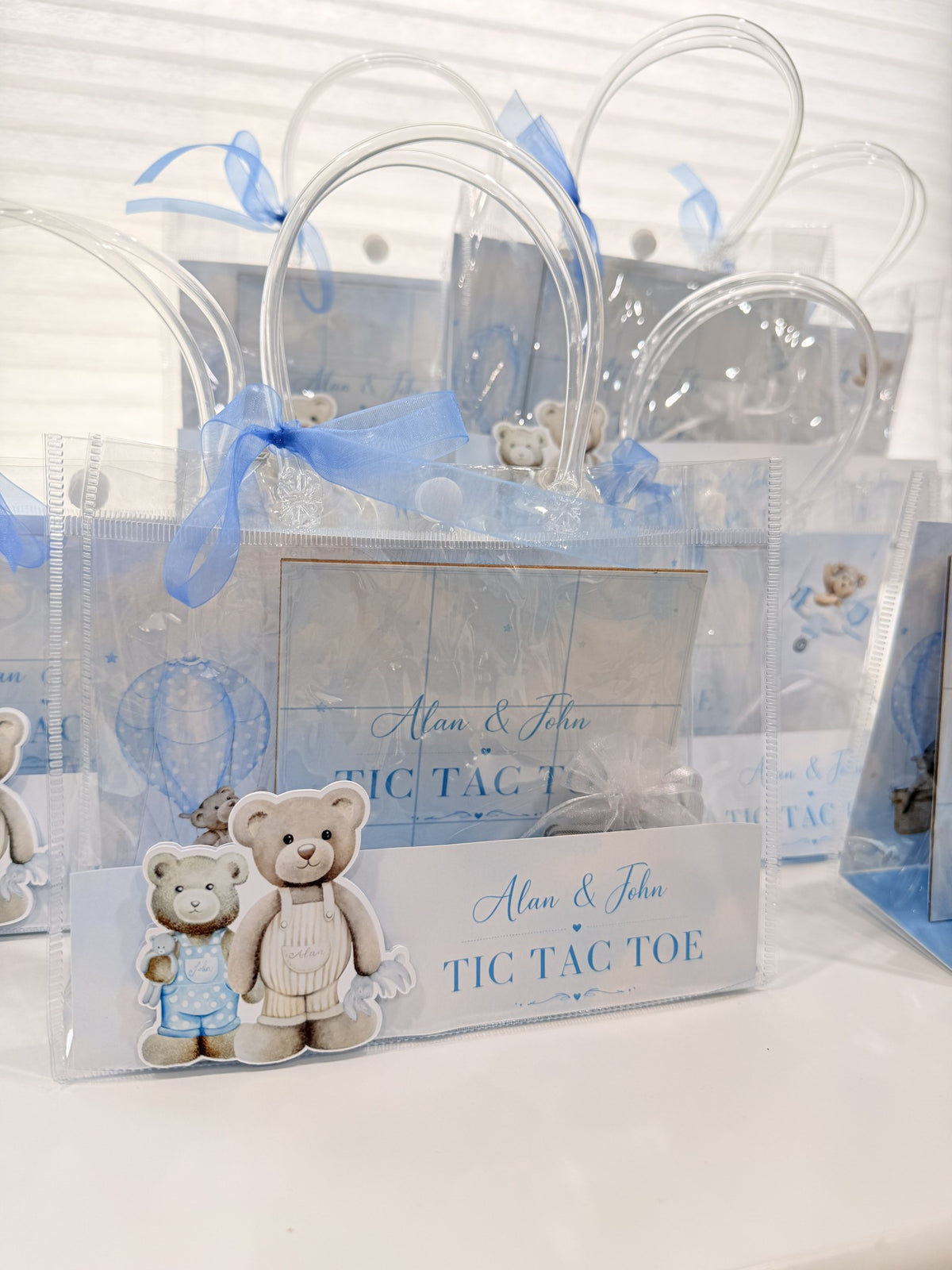 Personalized Tic Tac Toe Game - Kids Party Favor
