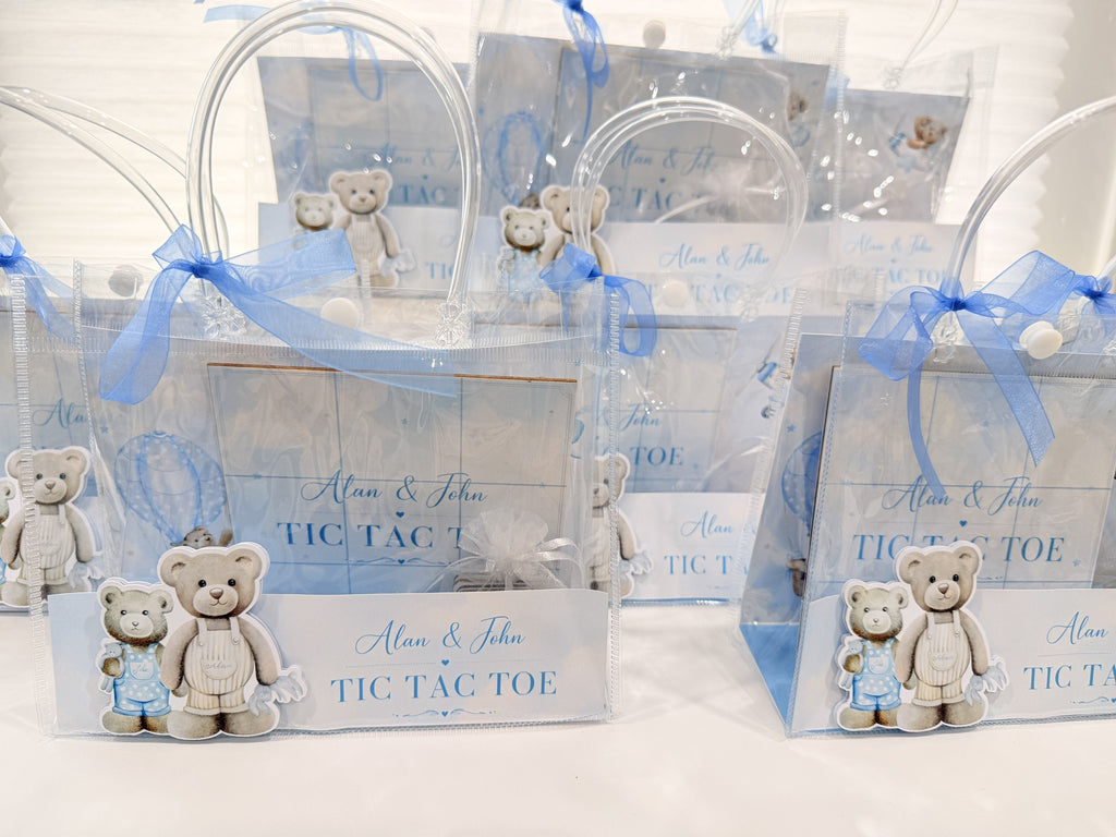 Personalized Tic Tac Toe Game - Kids Party Favor